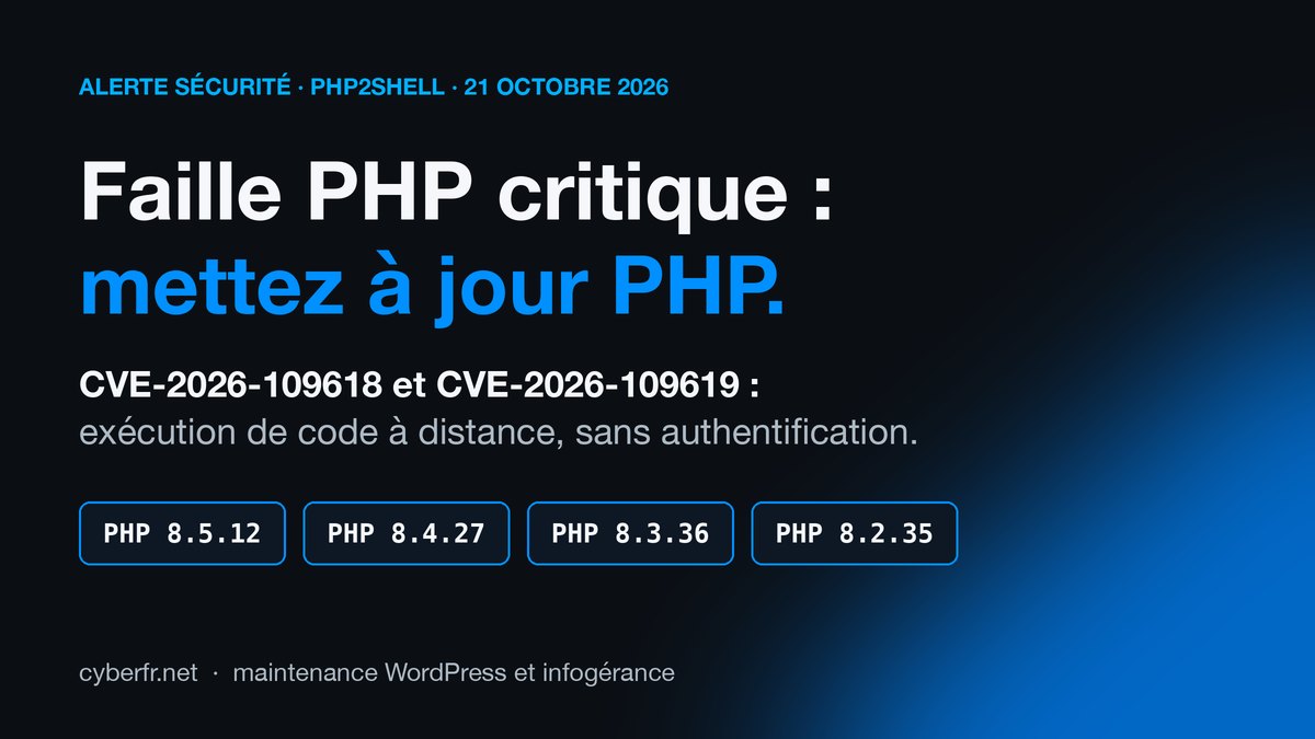 Failles critiques dans PHP : la Corée du Sud mobilise ses services de sécurité et alerte 28 000 entreprises