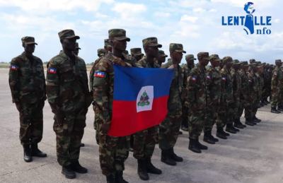 114 militaires haïtiens s’envolent pour le Mexique dans le cadre d’un programme de formation