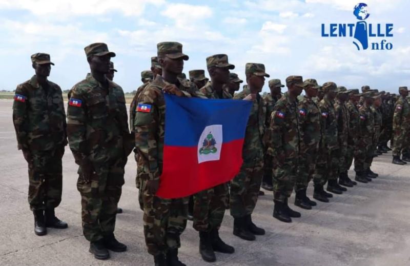 114 militaires haïtiens s’envolent pour le Mexique dans le cadre d’un programme de formation