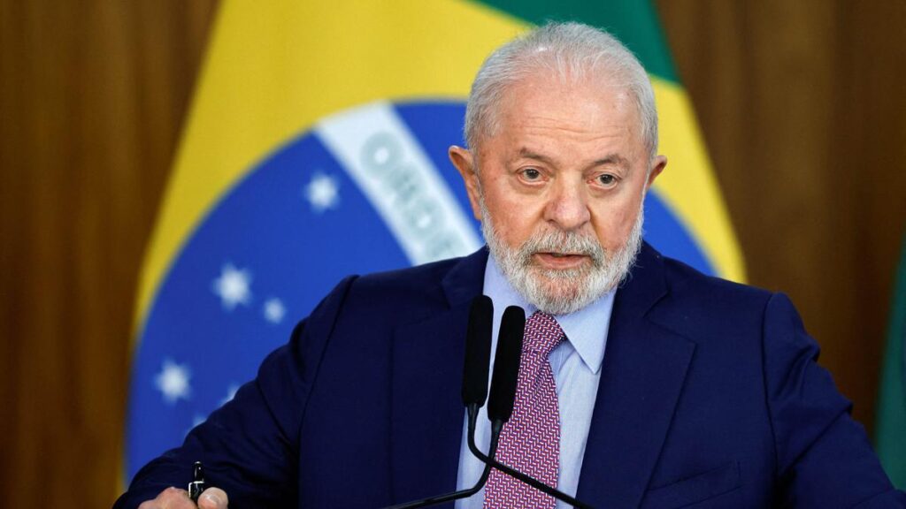Le président brésilien Luiz Inacio Lula da Silva prononce une déclaration nationale lors de la Conférence des Nations Unies sur les changements climatiques (COP28) à Dubaï, Émirats arabes unis, le 1er décembre 2023. (Image d'illustration) REUTERS - THAIER AL-SUDANI